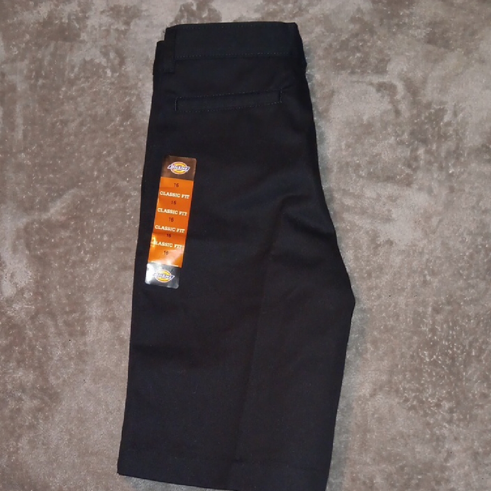 Dickies Men's Classic Black Khakis